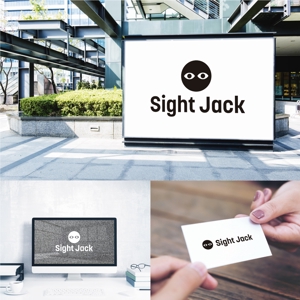 FUNCTION (sift)さんの店舗内のプロジェクターをジャックし広告配信できるサービス「Sight Jack」のロゴへの提案