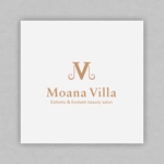 OAA design studio (oaa_design)さんのエステ＆まつエク サロン「Moana Villa」のロゴへの提案