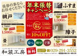 nico ()さんの現在使用しているチラシを刷新（使用原稿あり）への提案