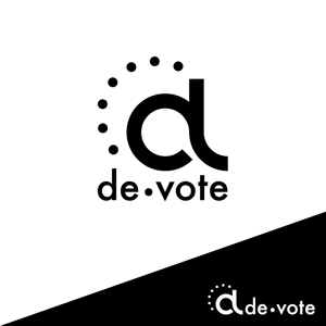 ロゴ研究所 (rogomaru)さんの建設業者 de・voteのロゴへの提案