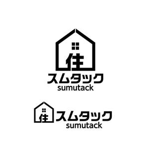 katu_design (katu_design)さんの不動産会社の「スムタック」の法人ロゴへの提案