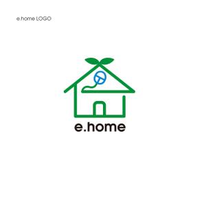 idw (xuan0024)さんの【e.ホーム】又は【e.home】」のロゴ作成への提案