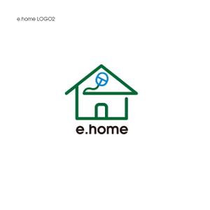 idw (xuan0024)さんの【e.ホーム】又は【e.home】」のロゴ作成への提案
