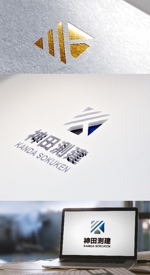 k_31 (katsu31)さんの建築測量・墨出しの会社「神田測建」のロゴへの提案