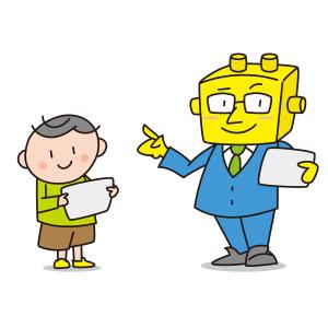nekofuさんのプログラミングスクールテキストに登場する生徒と先生のキャラクターデザイン　2案への提案