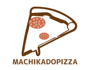 ゴキゲン (gokigen01)さんのテイクアウト、移動販売のピザ屋「MACHIKADOPIZZA」のロゴへの提案