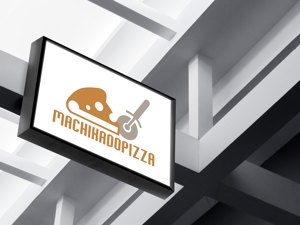 sriracha (sriracha829)さんのテイクアウト、移動販売のピザ屋「MACHIKADOPIZZA」のロゴへの提案