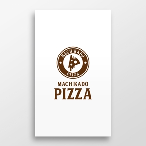 doremi (doremidesign)さんのテイクアウト、移動販売のピザ屋「MACHIKADOPIZZA」のロゴへの提案