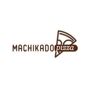 Ü design (ue_taro)さんのテイクアウト、移動販売のピザ屋「MACHIKADOPIZZA」のロゴへの提案