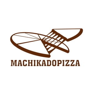 MacMagicianさんのテイクアウト、移動販売のピザ屋「MACHIKADOPIZZA」のロゴへの提案