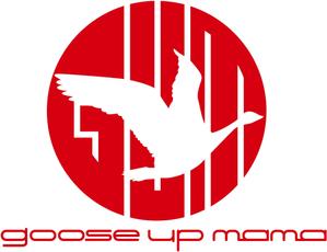 松本トシユキ (tblue69)さんの保活を応援する会社「goose up mama」のロゴ（商標登録予定なし）への提案