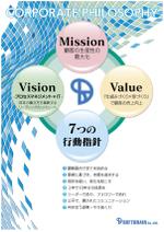 y’s-design (ys-design_2017)さんの企業のMISSION、VISION、VALUE、行動指針のポスターへの提案
