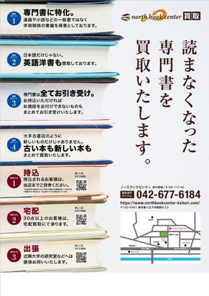hiromaro2 (hiromaro2)さんの古本の買取に関する図書館のパネル広告のデザインと推敲への提案