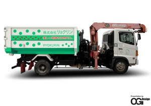OGi Design  (ogidesign)さんの産業廃棄物運搬用8㎥コンテナ　塗装デザイン作成への提案