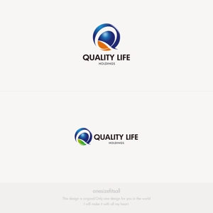 onesize fit’s all (onesizefitsall)さんのQUALITY LIFE HOLDINGSのロゴデザインへの提案