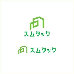 queuecat (queuecat)さんの不動産会社の「スムタック」の法人ロゴへの提案