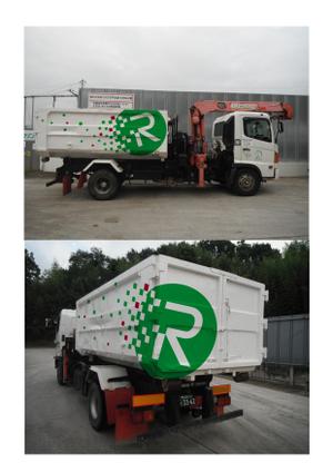 designdepot07さんの産業廃棄物運搬用8㎥コンテナ　塗装デザイン作成への提案