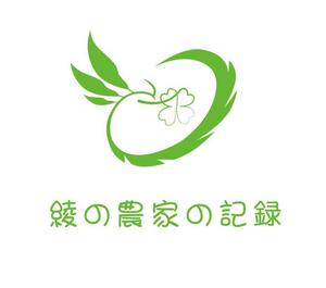 ぽんぽん (haruka322)さんの農家の人を取材し、ブログにするwebページのロゴへの提案