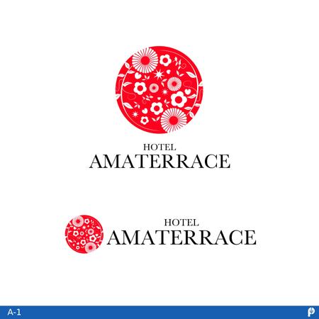  CALT (ryota_)さんのホテル「HOTEL AMATERRACE（アマテラス）」のロゴマーク・社名ロゴへの提案
