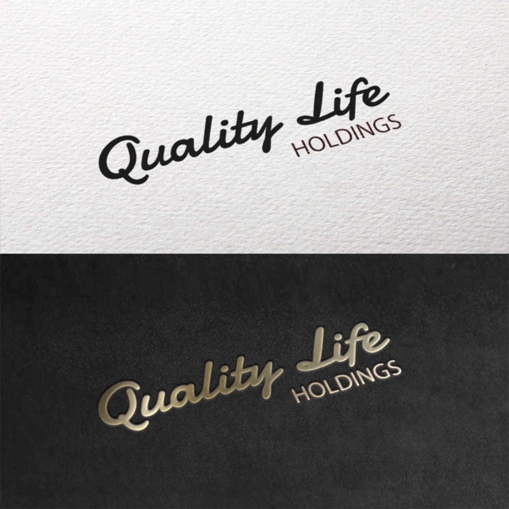 QUALITY LIFE HOLDINGSのロゴデザイン