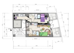 ki-mi  (ki2116)さんの賃貸マンションの間取図作成への提案