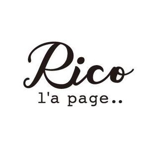 ALTAGRAPH (ALTAGRAPH)さんのアパレルブランド「Rico l'a page..」のロゴ作成依頼への提案
