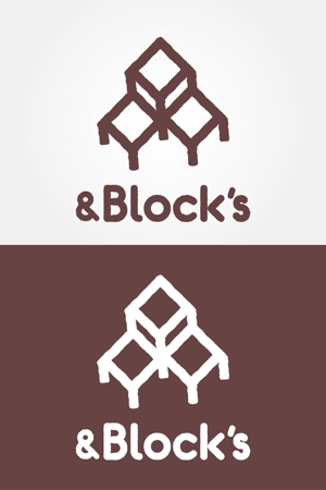 i_c_u_cさんの「&Block's」のロゴ作成への提案