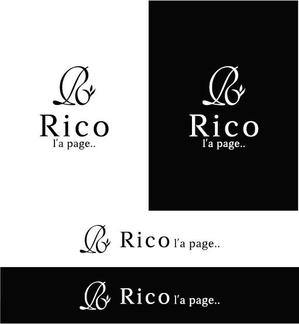 DeeDeeGraphics (DeeDeeGraphics)さんのアパレルブランド「Rico l'a page..」のロゴ作成依頼への提案