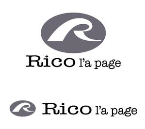 MacMagicianさんのアパレルブランド「Rico l'a page..」のロゴ作成依頼への提案