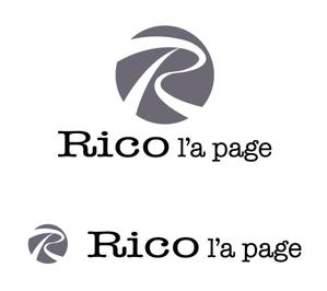 MacMagicianさんのアパレルブランド「Rico l'a page..」のロゴ作成依頼への提案