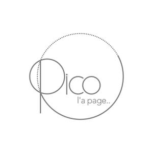 alphatone (alphatone)さんのアパレルブランド「Rico l'a page..」のロゴ作成依頼への提案