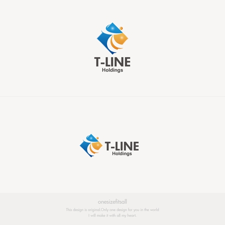 onesize fit’s all (onesizefitsall)さんの物流業を中心とした「T-LINEホールディングス」の企業ロゴへの提案