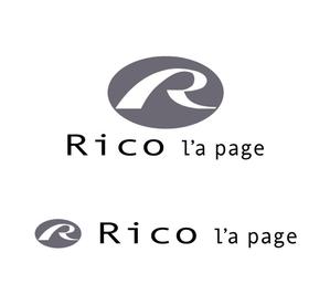 MacMagicianさんのアパレルブランド「Rico l'a page..」のロゴ作成依頼への提案