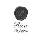 red3841 (red3841)さんのアパレルブランド「Rico l'a page..」のロゴ作成依頼への提案
