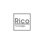 kyan0422 (koretsune)さんのアパレルブランド「Rico l'a page..」のロゴ作成依頼への提案