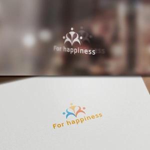 late_design ()さんの就労準備型放課後等デイサービス『For happiness』のロゴへの提案