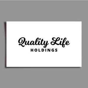 カタチデザイン (katachidesign)さんのQUALITY LIFE HOLDINGSのロゴデザインへの提案