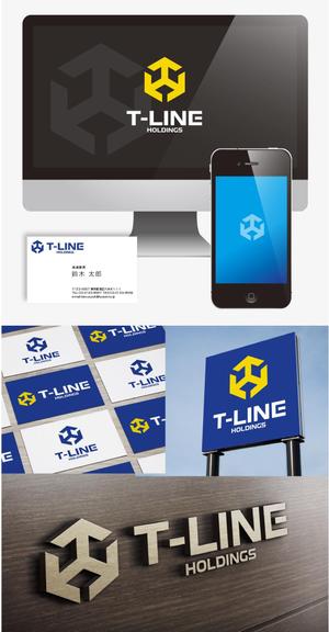 warancers (warancers)さんの物流業を中心とした「T-LINEホールディングス」の企業ロゴへの提案