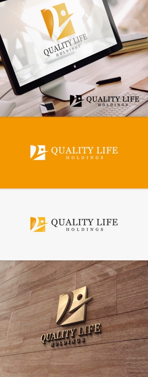ImpactさんのQUALITY LIFE HOLDINGSのロゴデザインへの提案