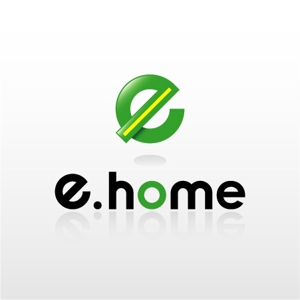 mako_369 (mako)さんの【e.ホーム】又は【e.home】」のロゴ作成への提案