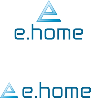 CSK.works ()さんの【e.ホーム】又は【e.home】」のロゴ作成への提案