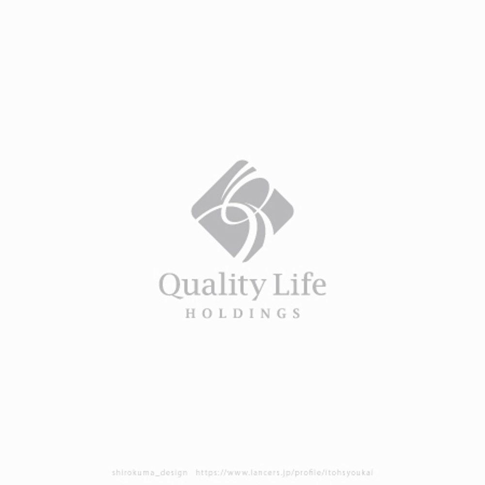 QUALITY LIFE HOLDINGSのロゴデザイン