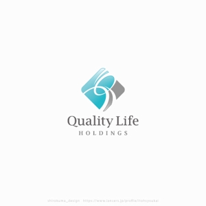 shirokuma_design (itohsyoukai)さんのQUALITY LIFE HOLDINGSのロゴデザインへの提案