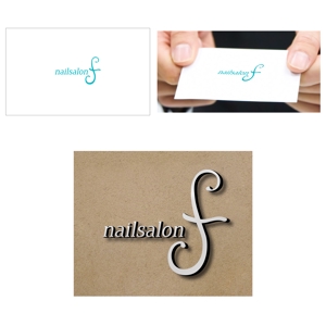 nawo (naosuke0705)さんのネイルサロン f のロゴへの提案
