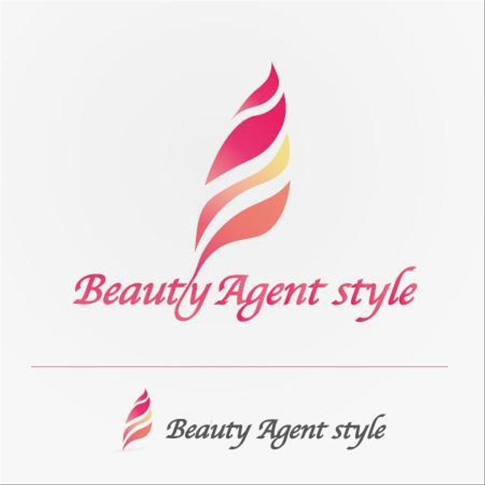 「Beauty Agent style」のロゴ作成