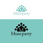 Hagemin (24tara)さんの30~40代女性インフルエンサー登録サイト【Muse party】のロゴ（商標登録なし）への提案