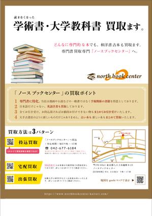 エム・デザイン事務所 (Marimu)さんの古本の買取に関する図書館のパネル広告のデザインと推敲への提案