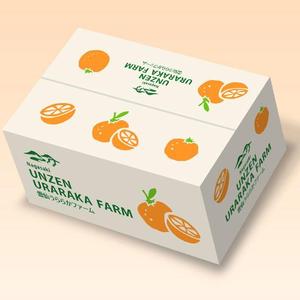 RAMUNE DESIGN STUDIO (ramune33)さんのブランド化の為みかん段ボールのパッケージのデザインへの提案