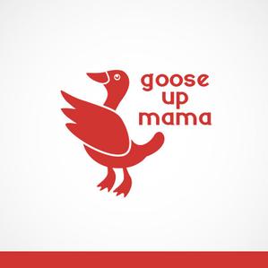 hiromiz (hirotomiz)さんの保活を応援する会社「goose up mama」のロゴ（商標登録予定なし）への提案