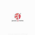 shirokuma_design (itohsyoukai)さんの保活を応援する会社「goose up mama」のロゴ（商標登録予定なし）への提案